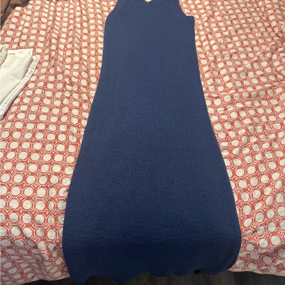 Free People Navy Maxi Dress